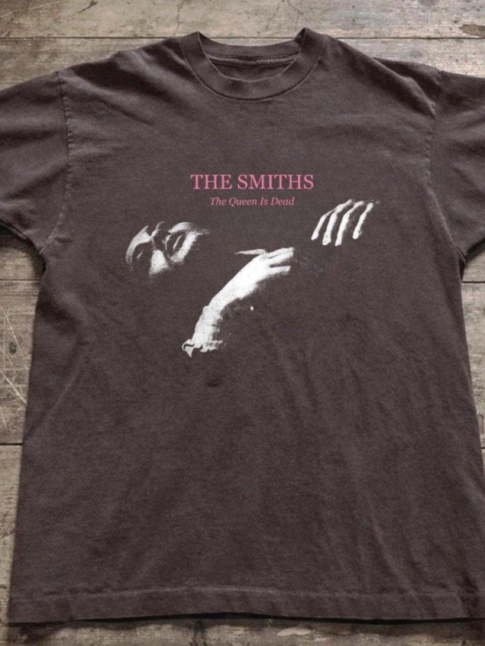 The Smiths 'The Queen Is Dead' Graphic Tee - Brown